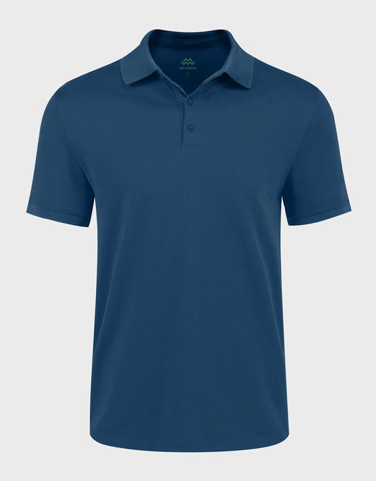 Men's Classic-Fit Cotton-Blend Pique Polo Shirt