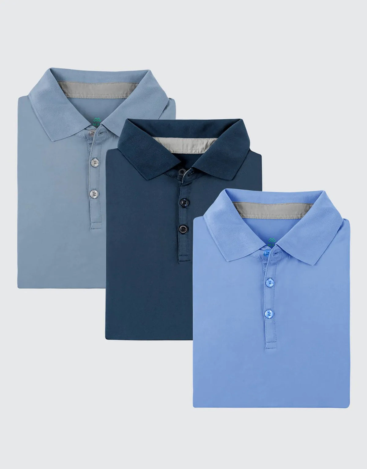 Denim Blue, Navy, Sky Blue