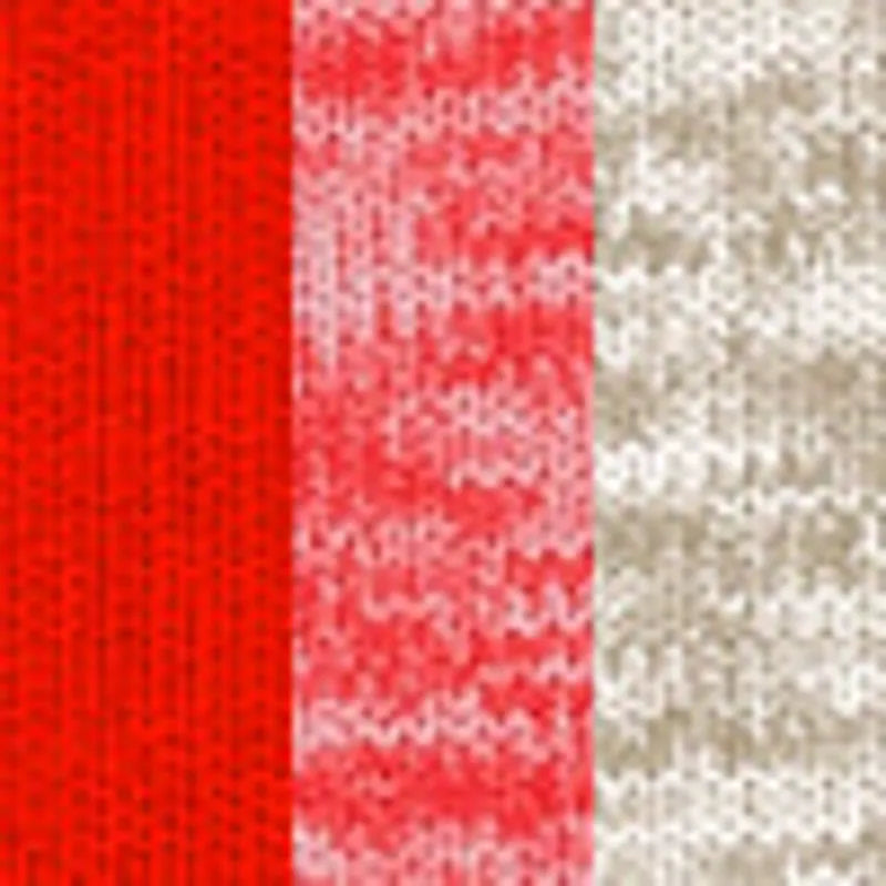 Khaki, Salmon Red, Red