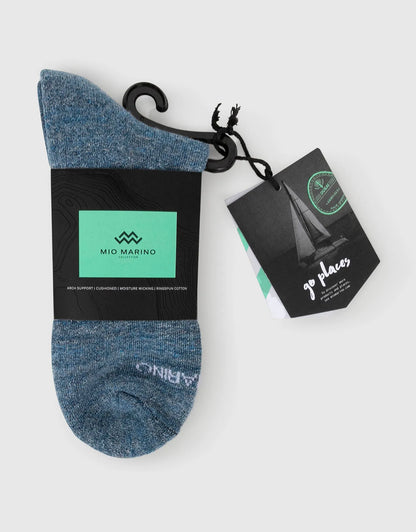 Men's Moisture Control Low Cut Ankle Socks 3 Pack