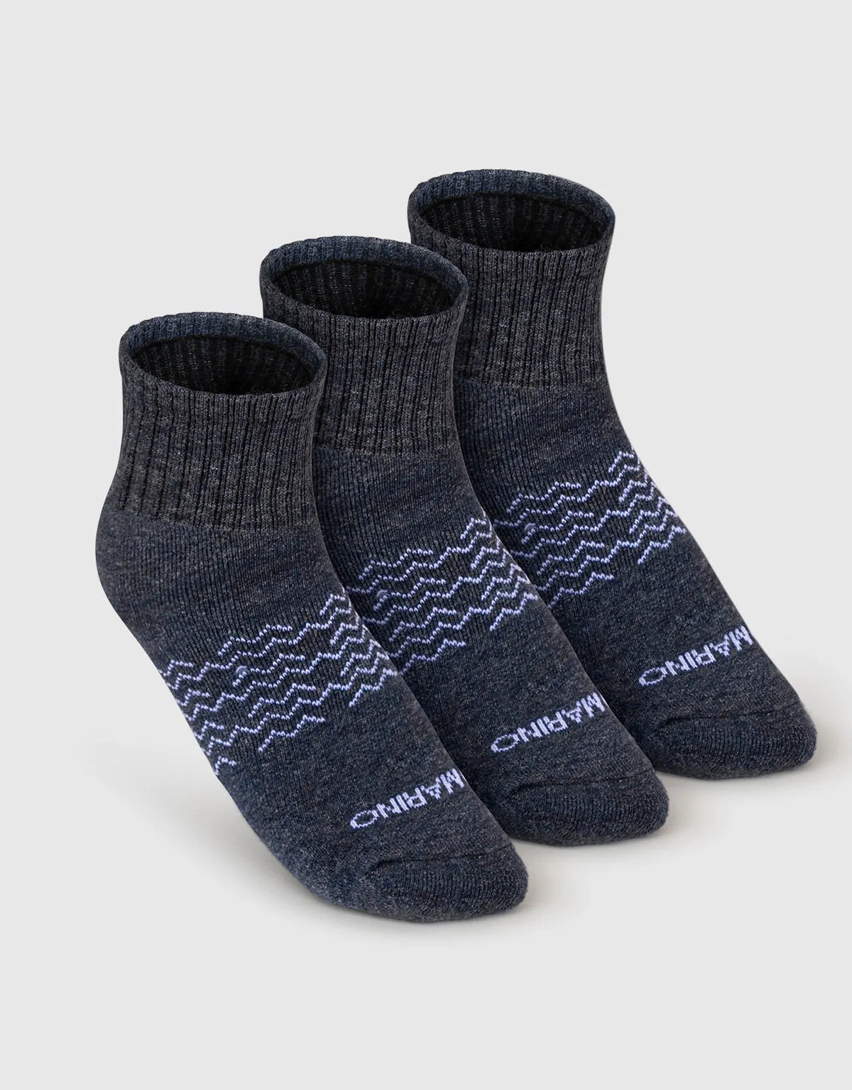 Men's Moisture Control Low Cut Ankle Socks 3 Pack