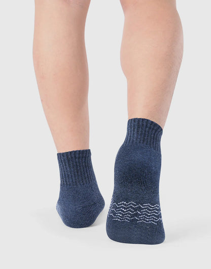 Men's Moisture Control Low Cut Ankle Socks 3 Pack