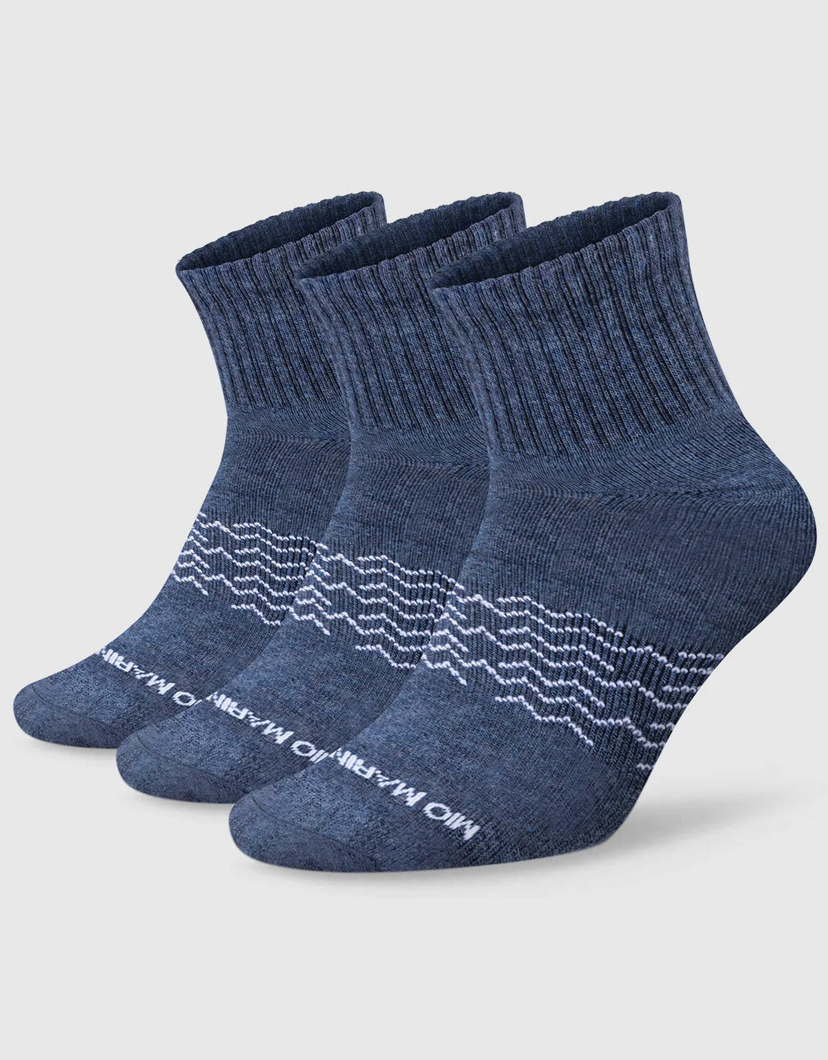 Men's Moisture Control Low Cut Ankle Socks 3 Pack