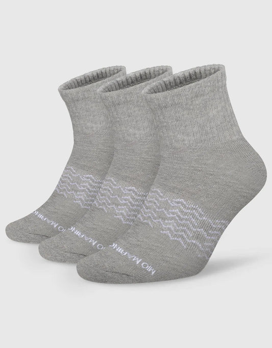 Men's Moisture Control Low Cut Ankle Socks 3 Pack