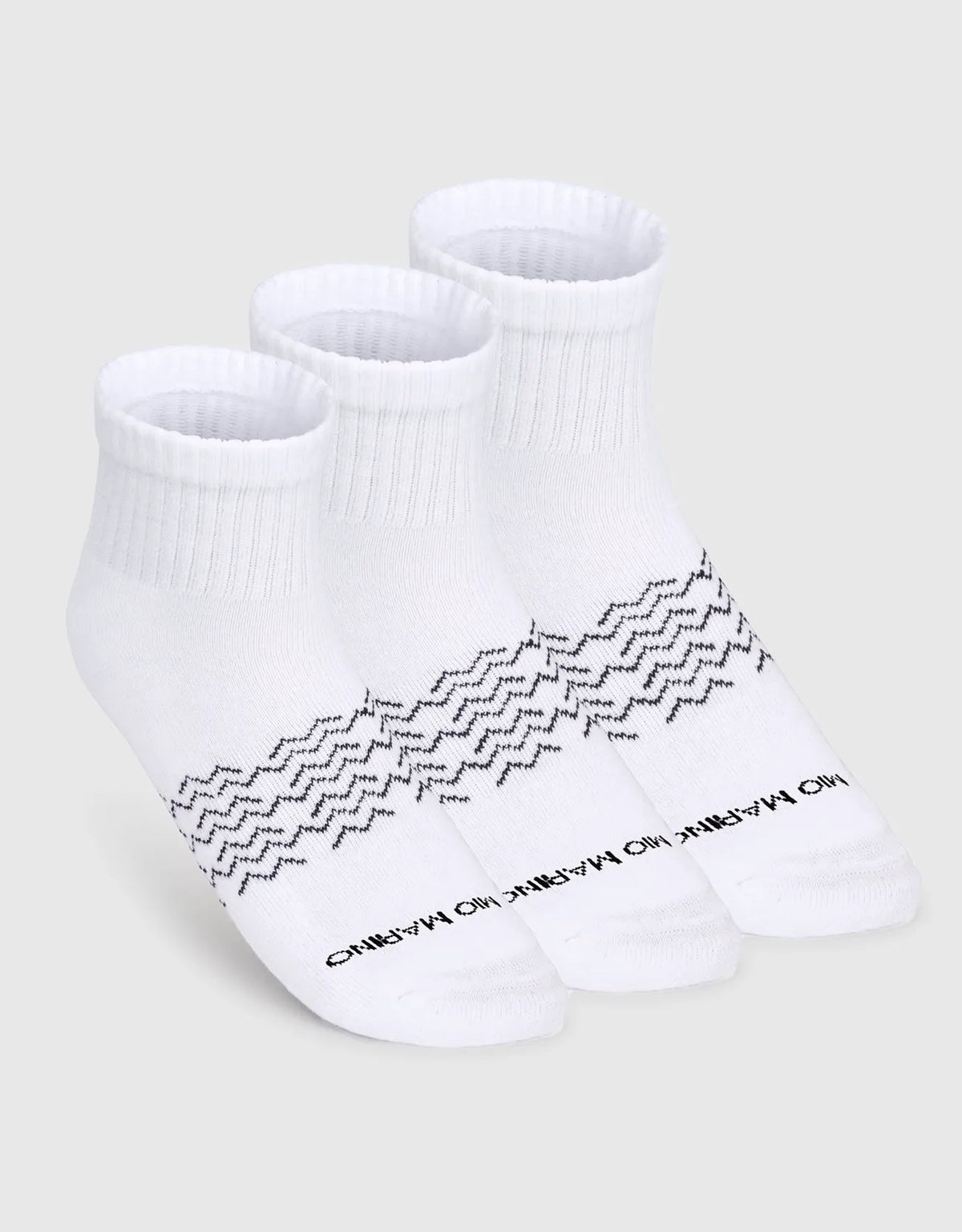 Men's Moisture Control Low Cut Ankle Socks 3 Pack