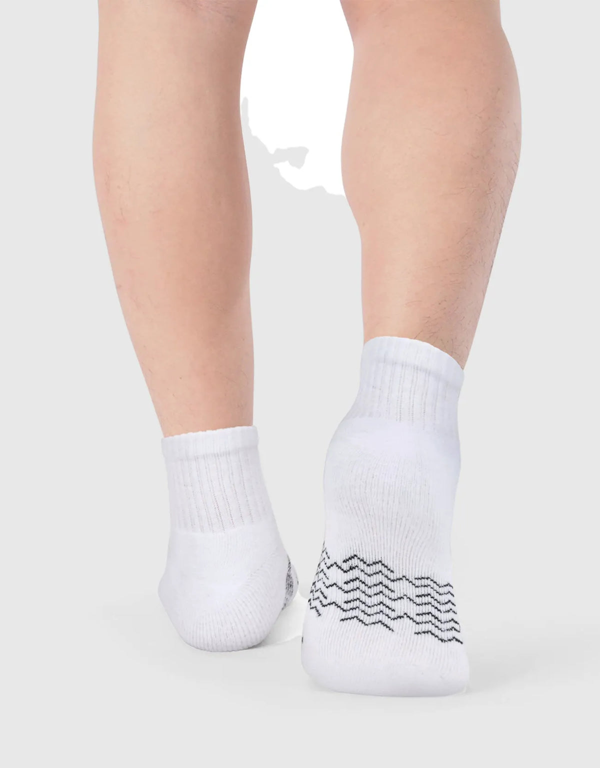 Men's Moisture Control Low Cut Ankle Socks 3 Pack
