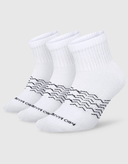Men's Moisture Control Low Cut Ankle Socks 3 Pack