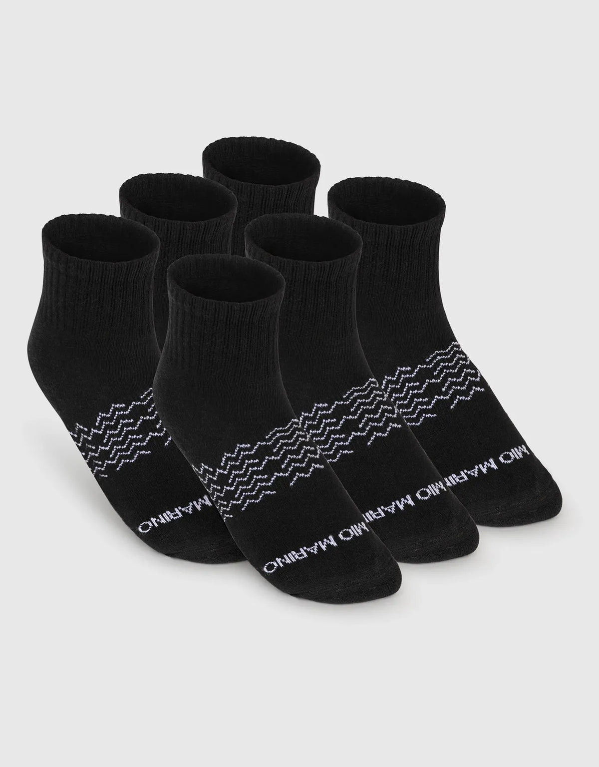 Men's Moisture Control Low Cut Ankle Socks 6 Pack