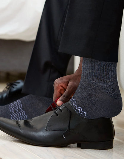 Men's Moisture Control Low Cut Ankle Socks 6 Pack