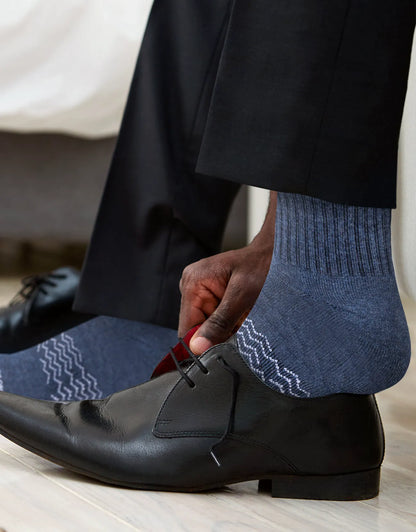 Men's Moisture Control Low Cut Ankle Socks 6 Pack