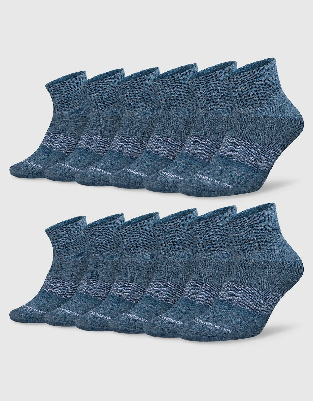 Men's Moisture Control Low Cut Ankle Socks 12 Pack