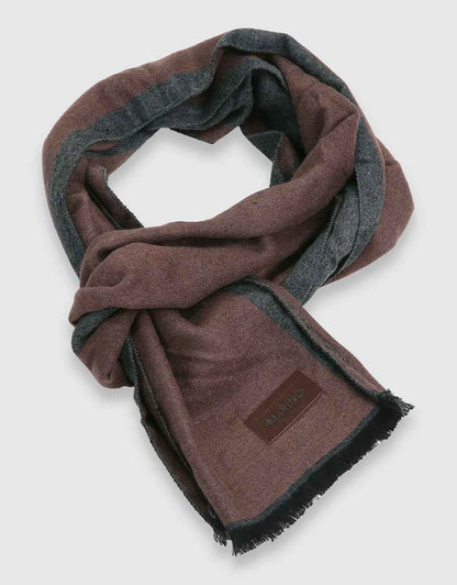 Men's Cashmere Feel, 100% Cotton Fashion Winter Scarf
