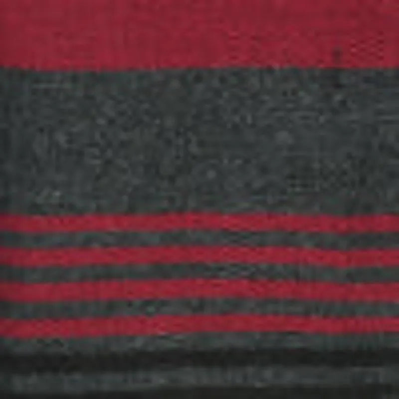 Red Brown & Gray Striped