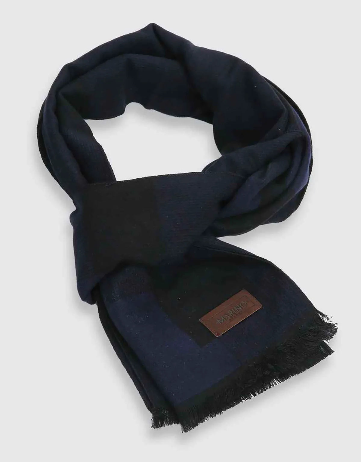Black & Navy Checked