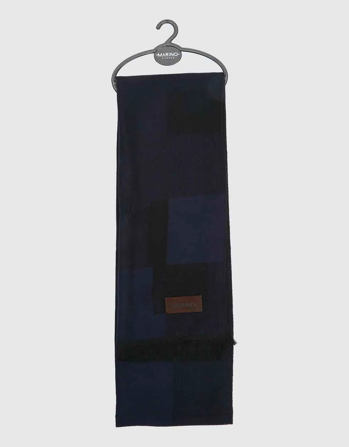 Black & Navy Checked
