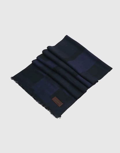 Black & Navy Checked