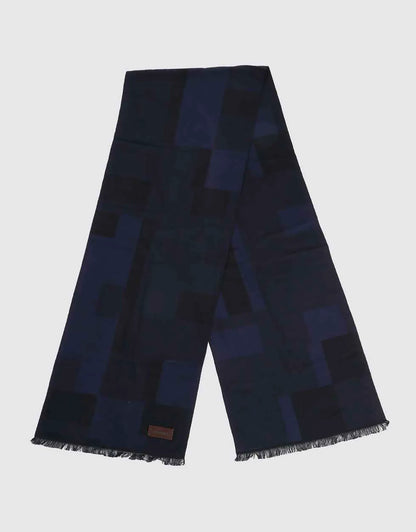 Black & Navy Checked