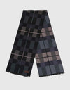 Black Gray & Blue Checked