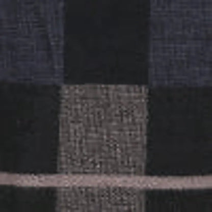 Black Gray & Blue Checked