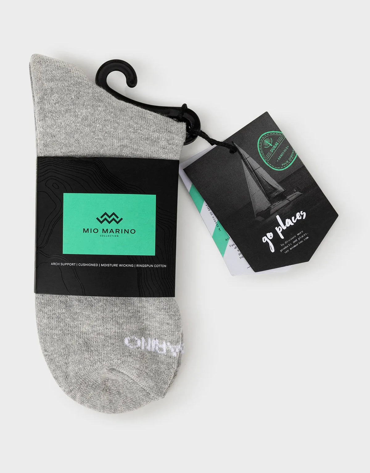 Men's Moisture Control Athletic Crew Socks - 1 pack