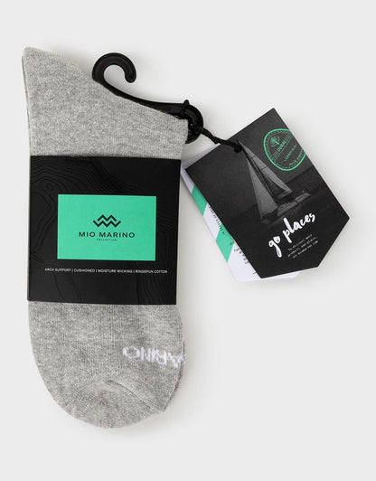 Men's Moisture Control Athletic Crew Socks - 3 pack