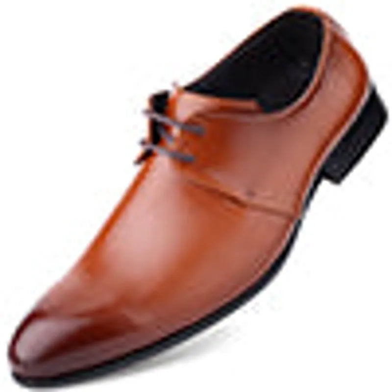 Plain Toe Oxford Shoes