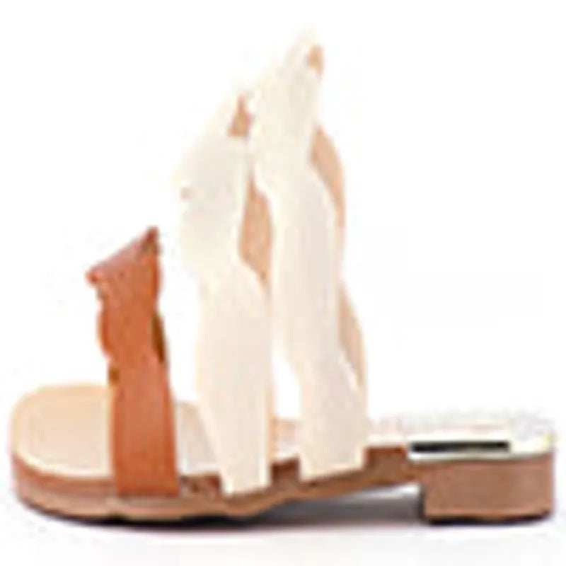 Floret Scalloped Sandal