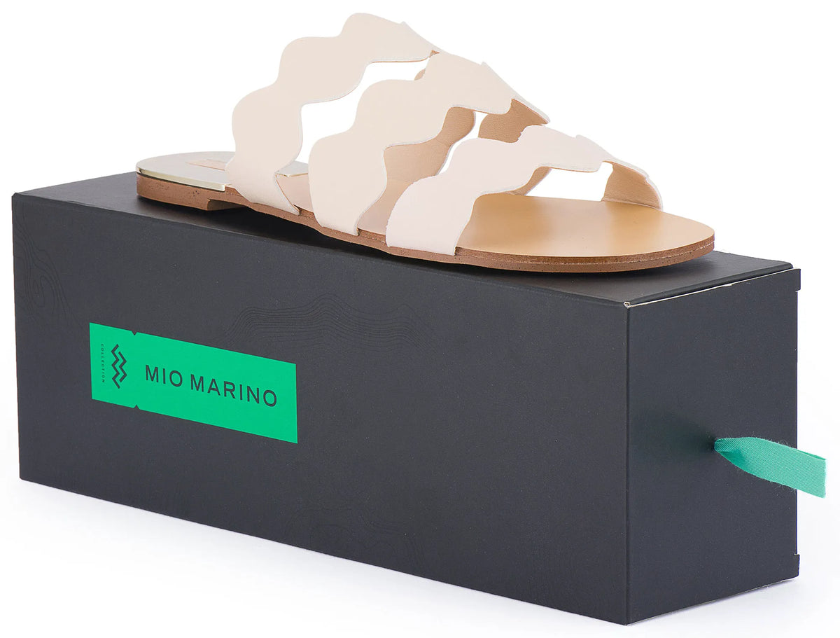 Floret Scalloped Sandal