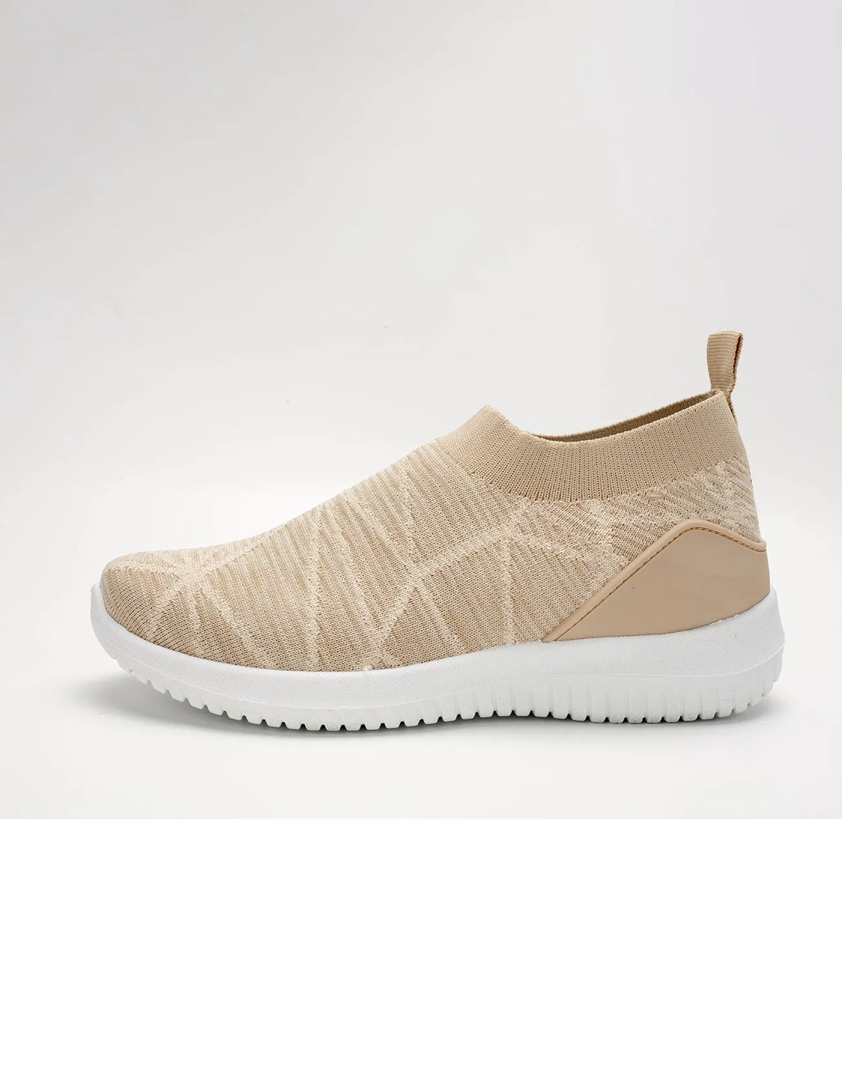 Women's Lightweight Slip-On Knit Sneakers with Breathable Mesh Upper