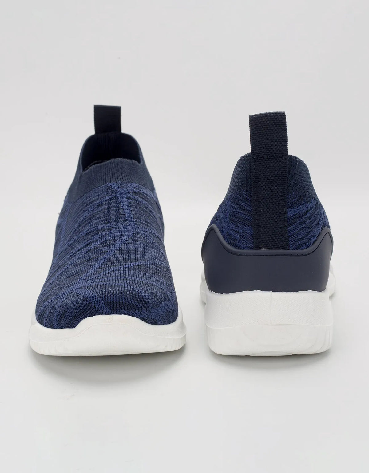 Women's Lightweight Slip-On Knit Sneakers with Breathable Mesh Upper