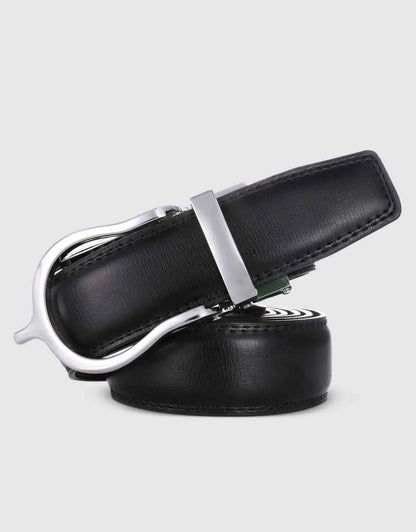 Pointed Buckle Leather Linxx Rachet Belt