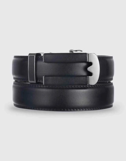 Magnet Leather Ratchet Belt