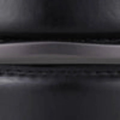 Curved Horseshoe Leather Ratchet Belt