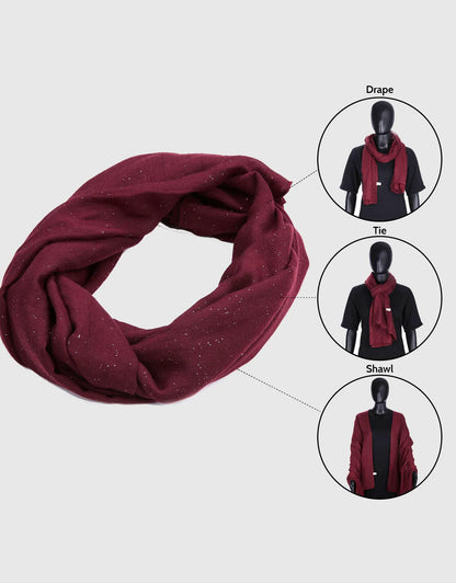 Women's lightweight Sparkle Spring Scarf