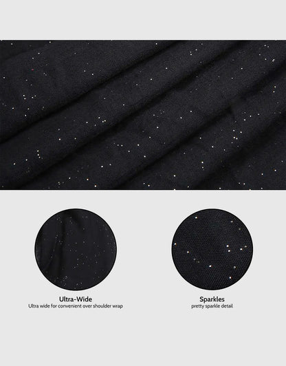 Women's lightweight Sparkle Spring Scarf