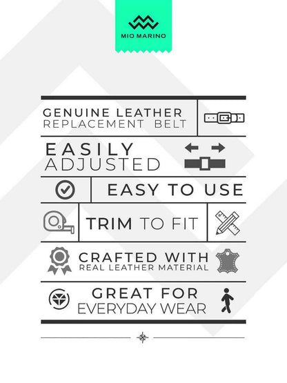Double Stitched Belt Strap