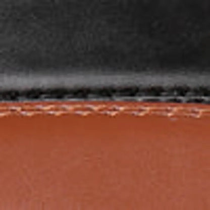 Leather Ratchet Belt Strap Replacement - Tan/Black