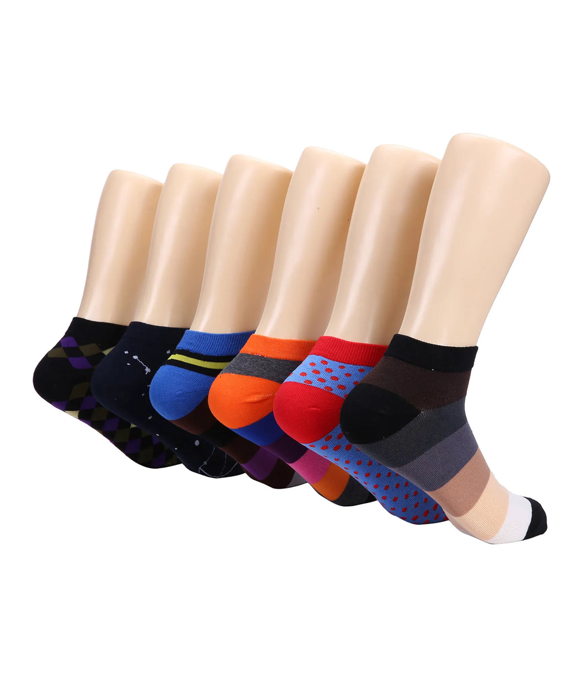Forward March Dress Ankle Socks 6 Pack
