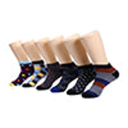 Top Sky Dress Ankle Socks 6 Pack