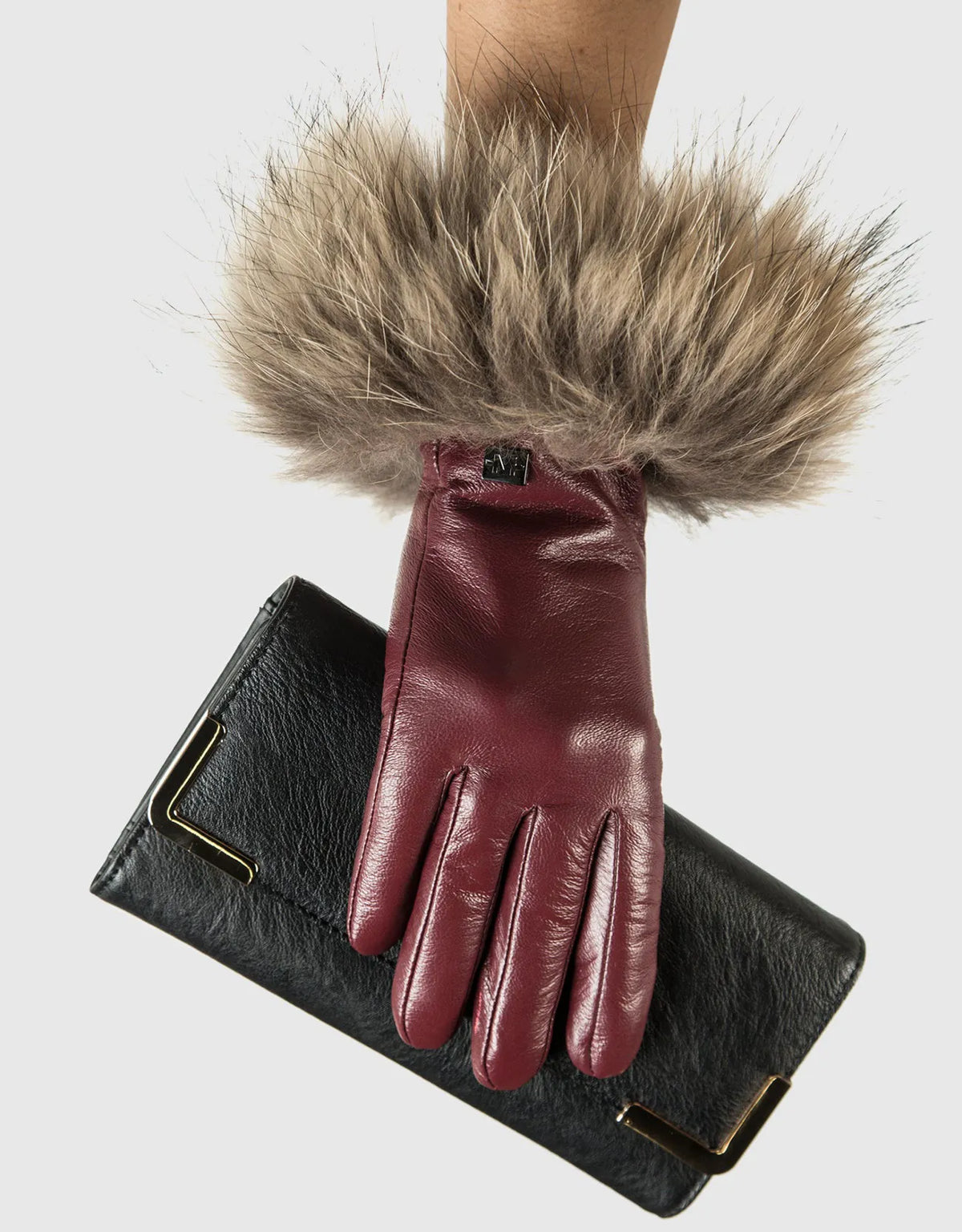 Women's Fur Strength Touchscreen Sheepskin Glove