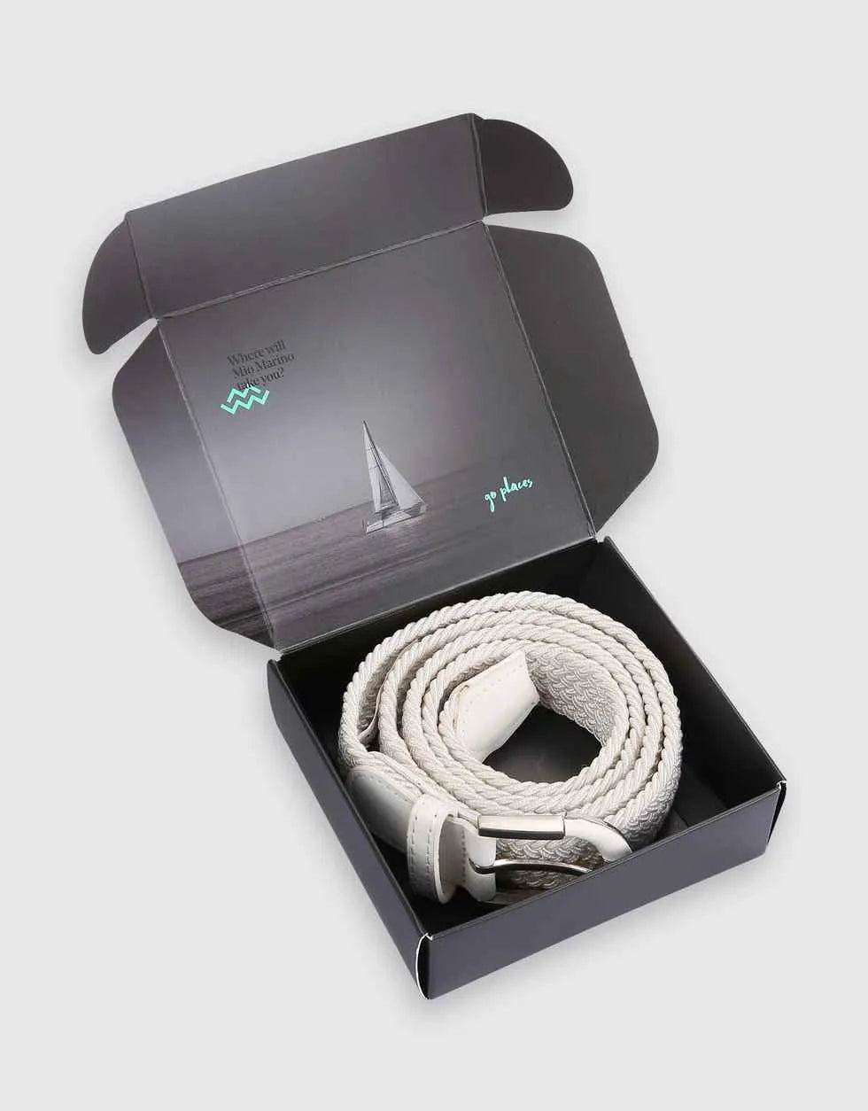 Men's Twill Weave Elastic Belt