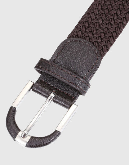 Men's Hopsack Weave 2- Pack Elastic Belt