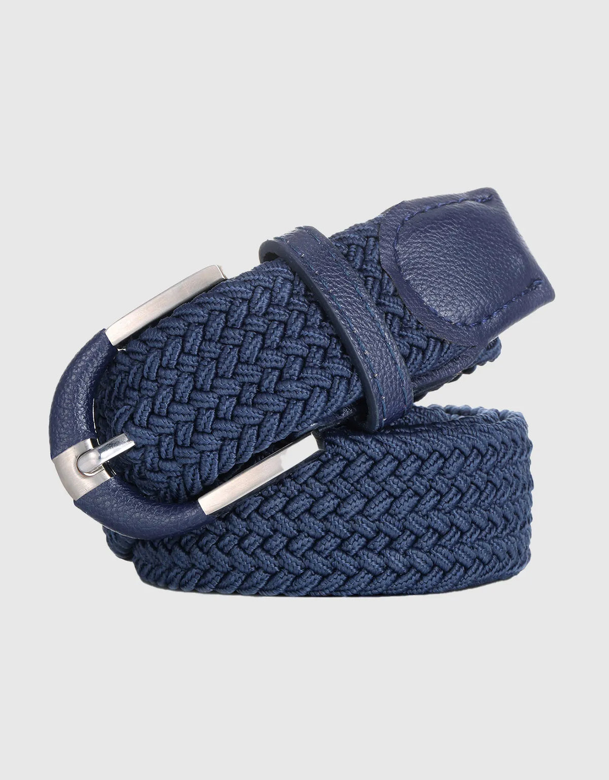 Men's Hopsack Weave 2- Pack Elastic Belt