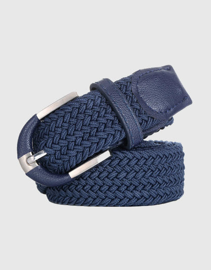 Men's Hopsack Weave 2- Pack Elastic Belt