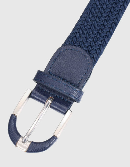 Men's Hopsack Weave 2- Pack Elastic Belt