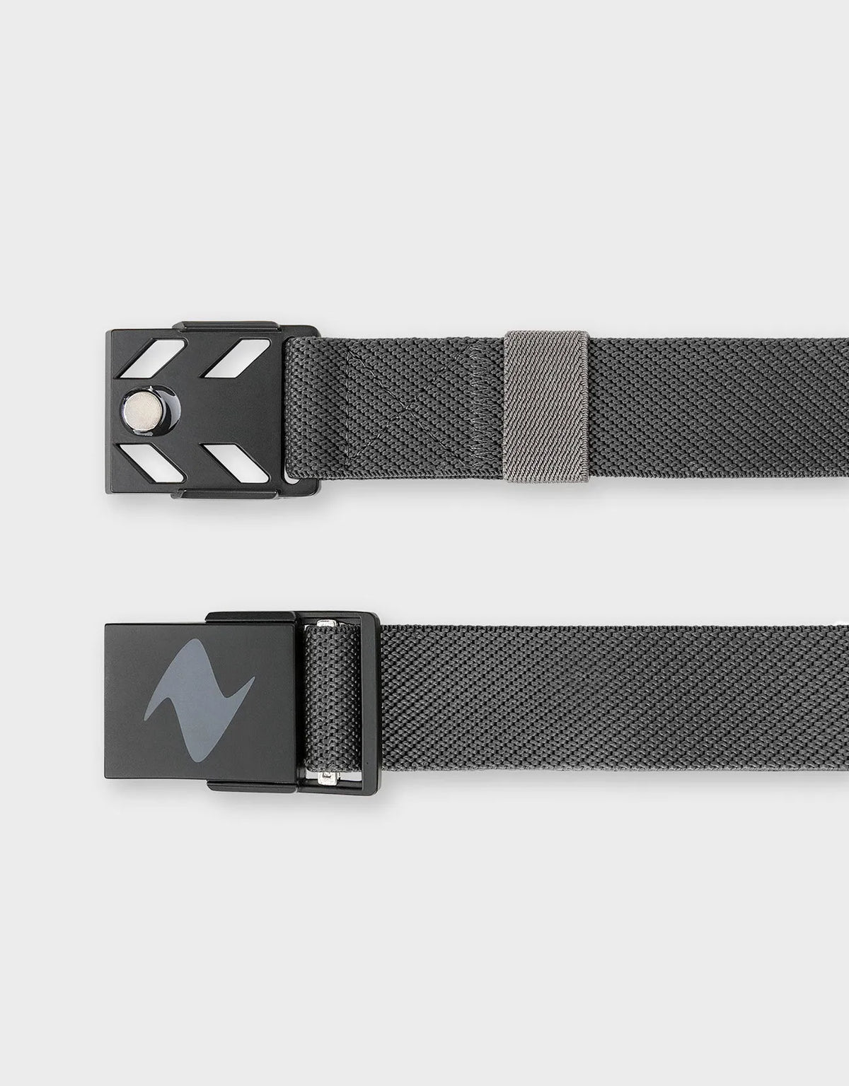 Zilpu Mens Durable Stretch Belt with Magnetic Buckle
