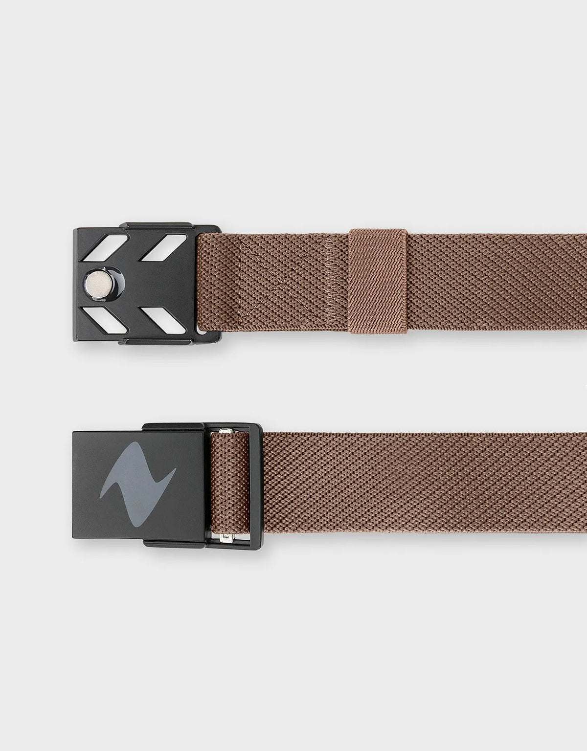 Zilpu Mens Durable Stretch Belt with Magnetic Buckle