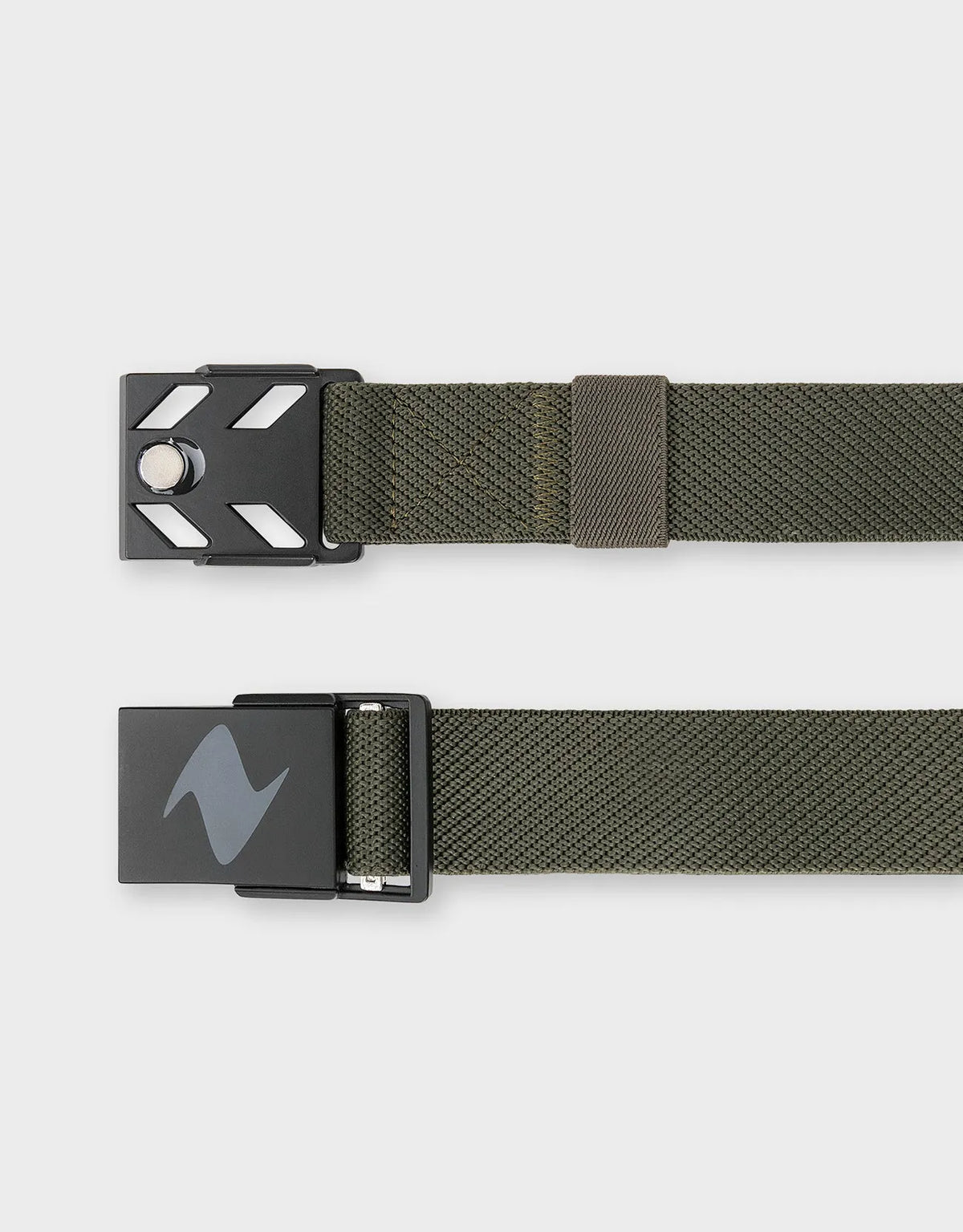 Zilpu Mens Durable Stretch Belt with Magnetic Buckle