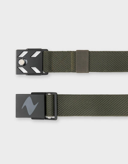 Zilpu Mens Durable Stretch Belt with Magnetic Buckle
