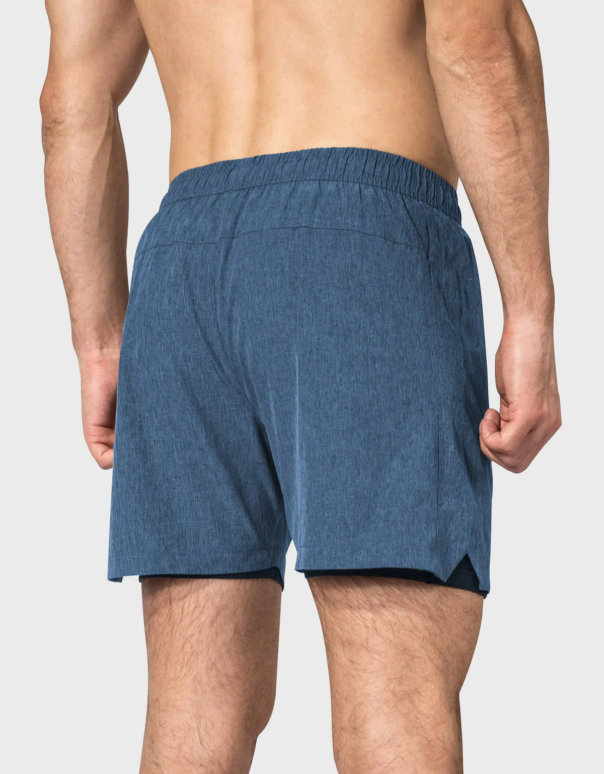 Zilpu Mens Quick Dry Athletic Performance Shorts wi/Zipper Pocket (5 inch)